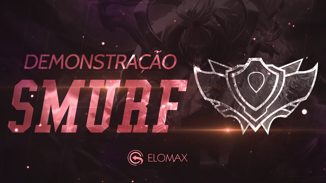 Eu vou upar sua conta smurf no LOL