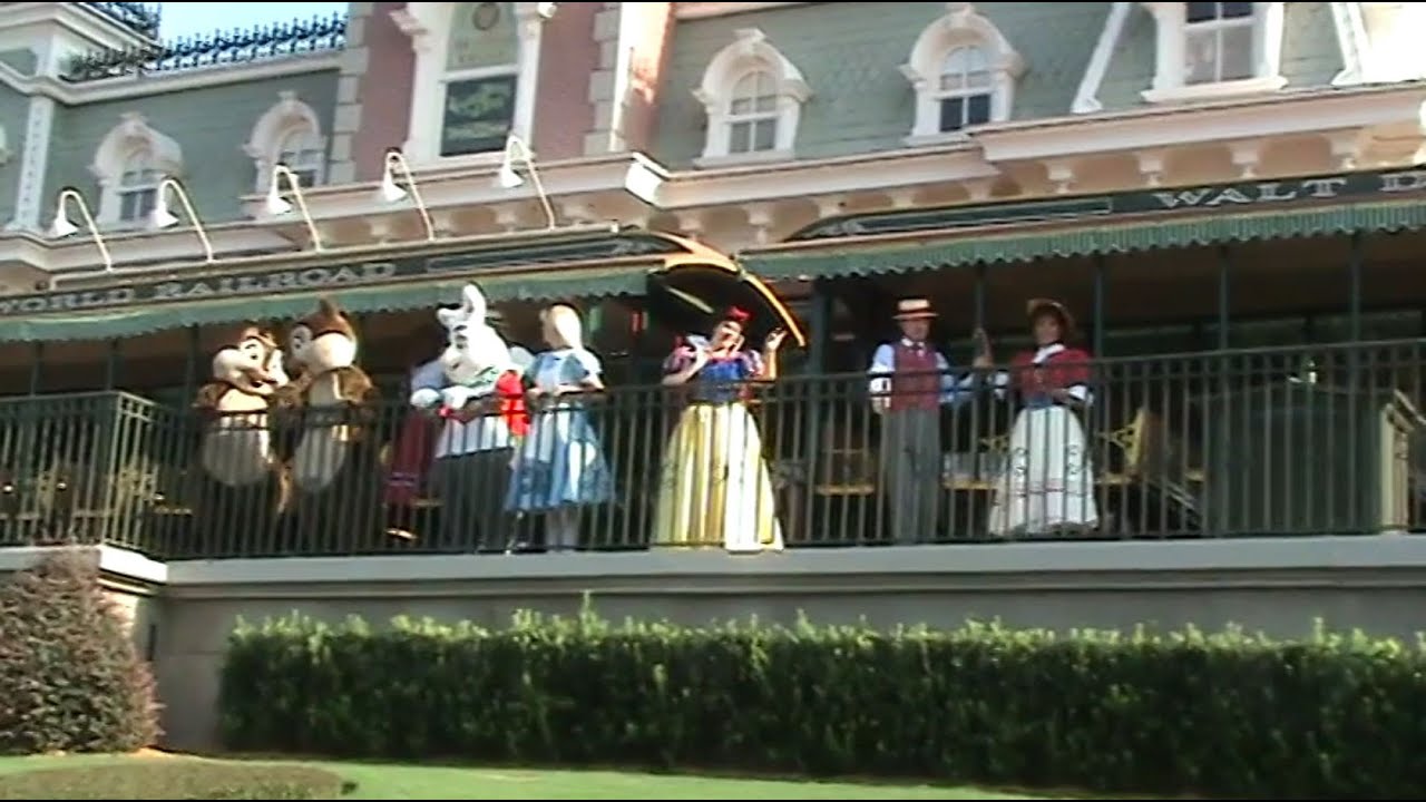 Magic Kingdom Daily Opening Ceremony (2009) YouTube