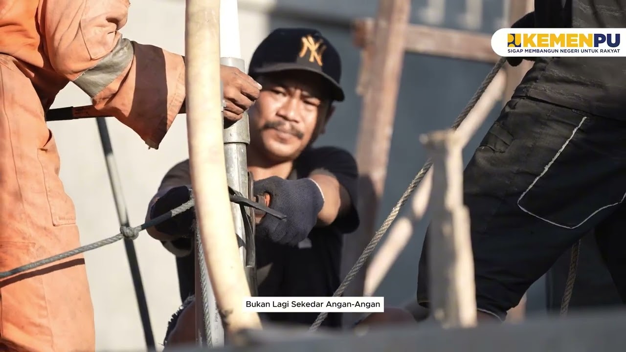 BBWS POMPENGAN JENEBERANG BANGUN JIAT DI BANTAENG, DUKUNG SWASEMBADA PANGAN