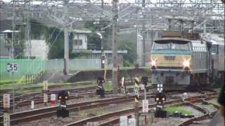 EF66-54 甲種鉄道車両輸送でEF510-510を輸送