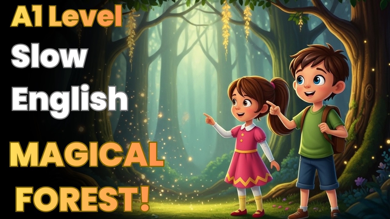 Magical Forest Story | English Listening Practice for Beginners | A1 Level