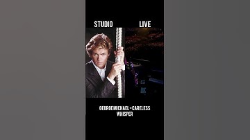 Thumbnail of George Michael Careless whisper studio version vs live performance