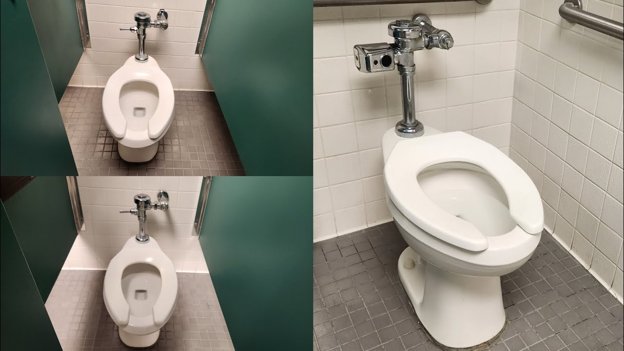 Three 1990s Briggs Viscount II toilets YouTube