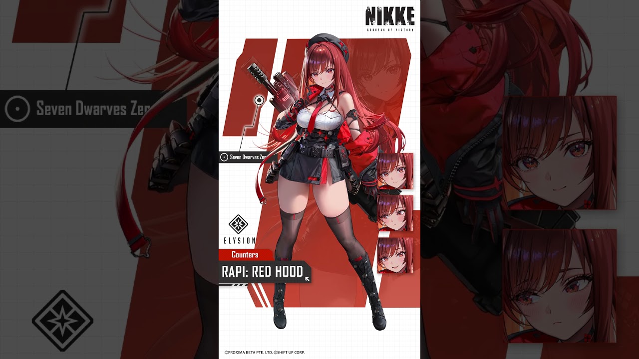 GODDESS OF VICTORY: NIKKE | Rapi: Red Hood Dynamic Profile
