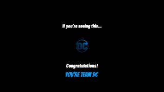 tEaM DC you are! #dc #dcuniverse #dceu #dccomics #dcu #dcshorts #fyp #comics #trending #viralshorts