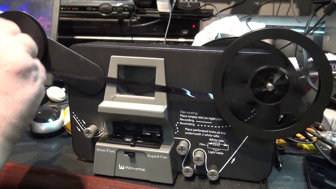 How to Digitize Super 8 Sound to MP4, Film Transfer Equipment Demo 