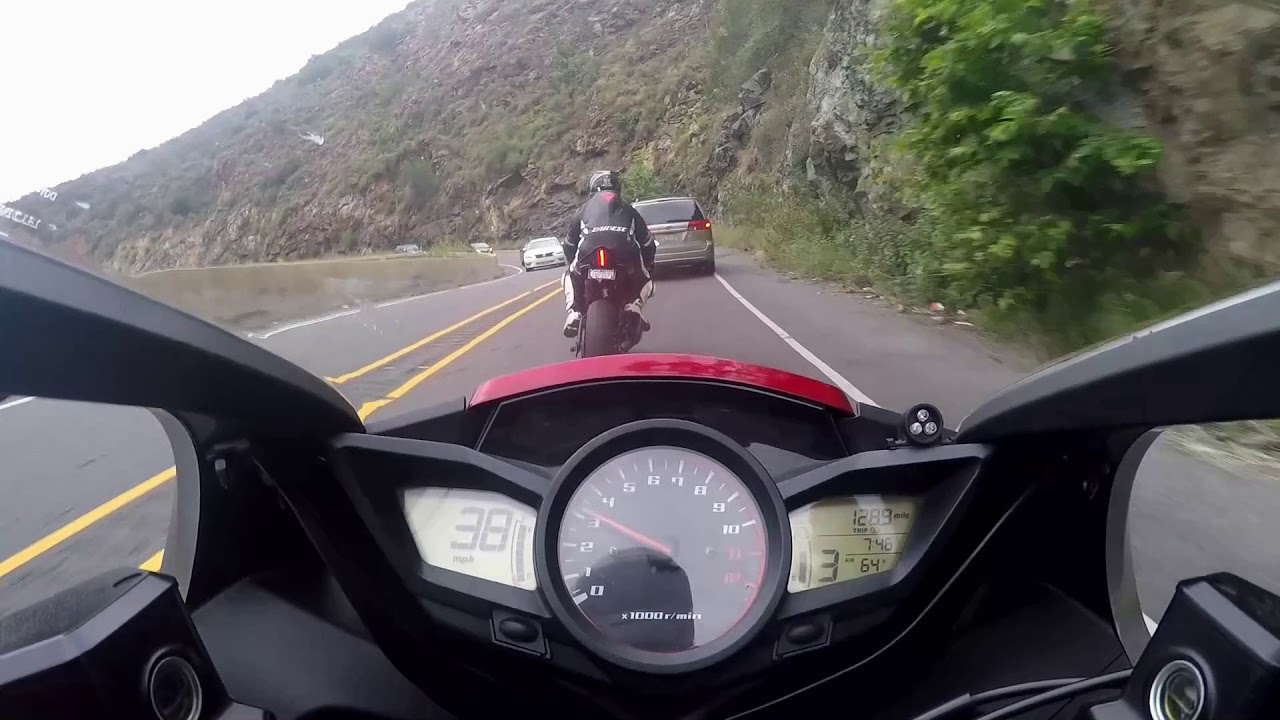 Ortega Hwy Run on the VFR1200