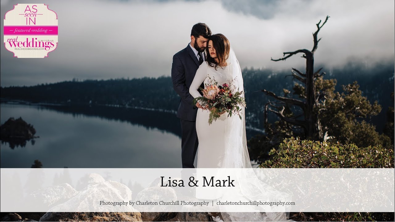 Lake Tahoe Wedding: Lisa & Mark as seen in Summer/Fall 2018