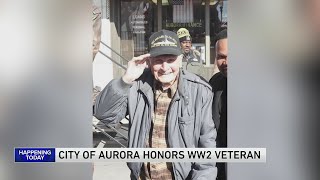 WWII veteran to lead Aurora’s Memorial Day Parade