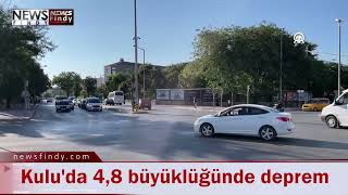 Kuluda 4,8 Büyüklüğünde Deprem