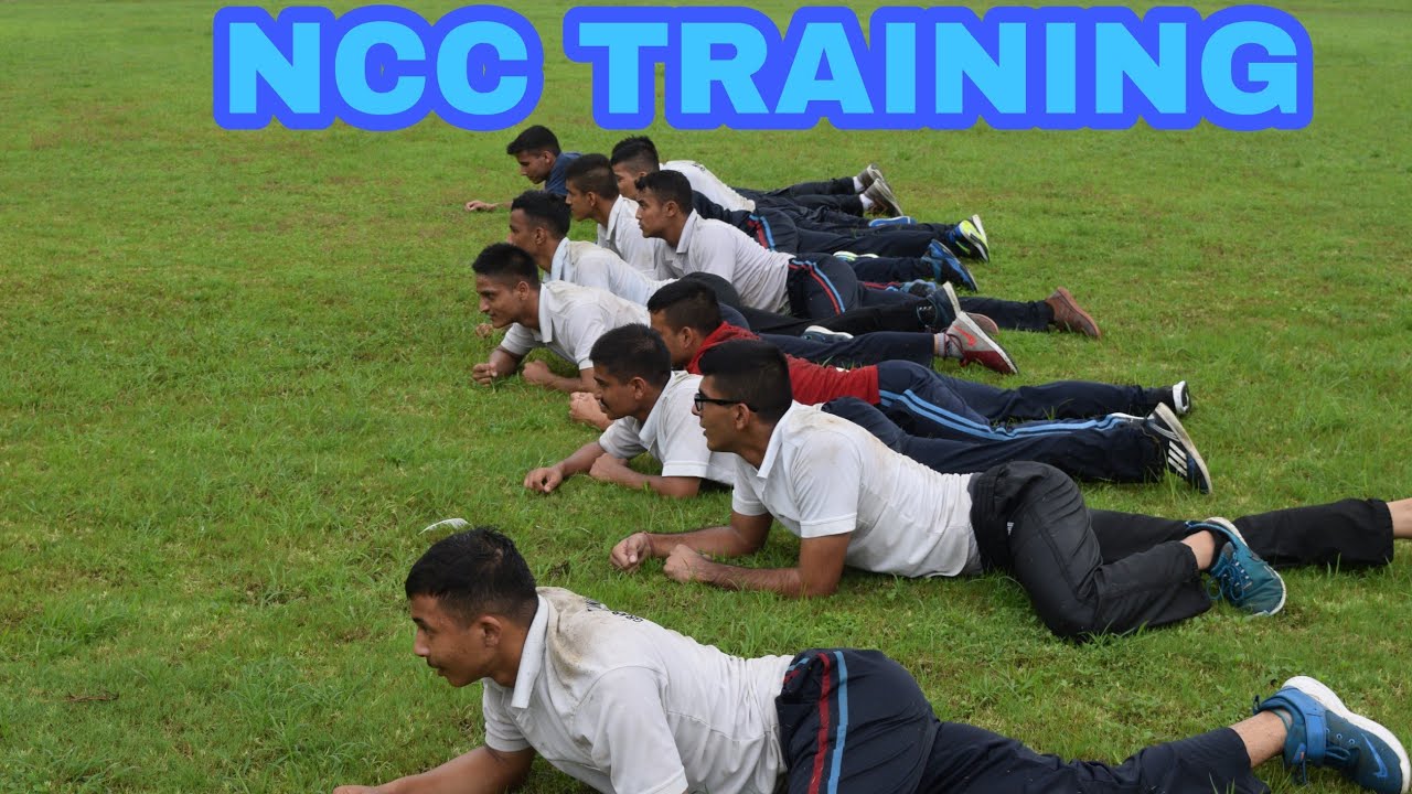 NCC TRAINING PHYSICAL TRAINING RAGDA 