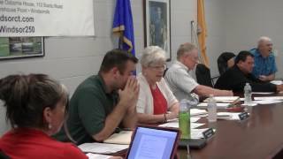 East Windsor Board of Selectmen August 16, 2016