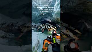 FREAKY GIANT SPIDER Found Lurking Outside Antarctic Cave! #spider #nightmarefuel  #antarctica