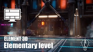 картинка: Всё про ИНТЕРФЕЙС - 2 - Element 3D Элементарный курс
