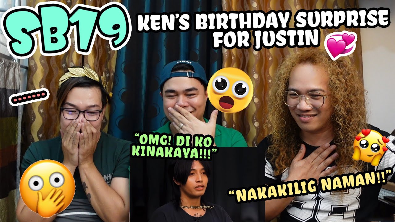 SB19 KENTIN SPECIAL KEN'S SURPRISE TO JUSTIN REACTION  | DOYENS TRIO ROYAL PREMIERE