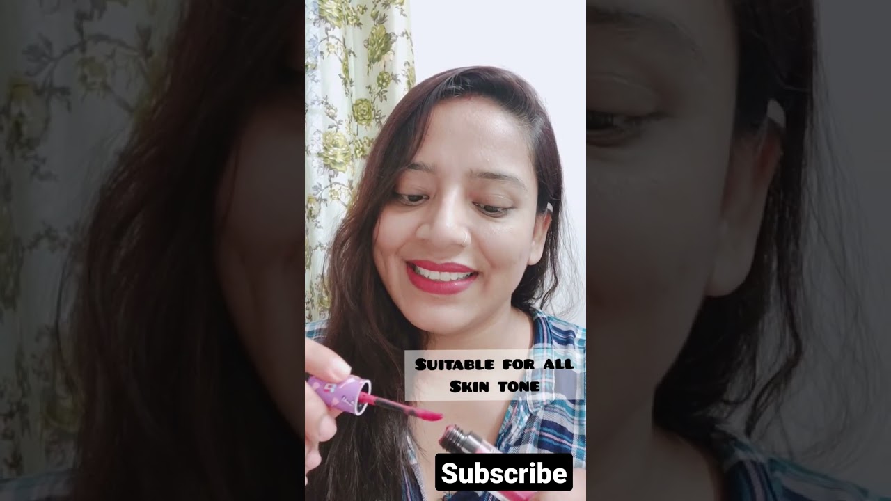 Lipstick for Festivals Day 2 Lakme Absolute Matte Melt Mini : Pink Footprint