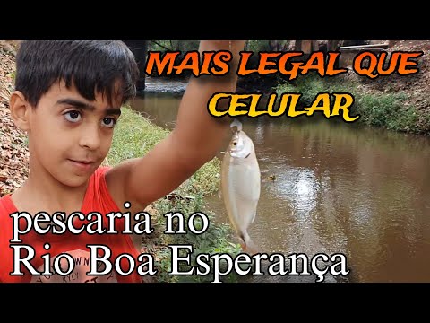 LEVE AS CRIANÇAS PARA PESCAR