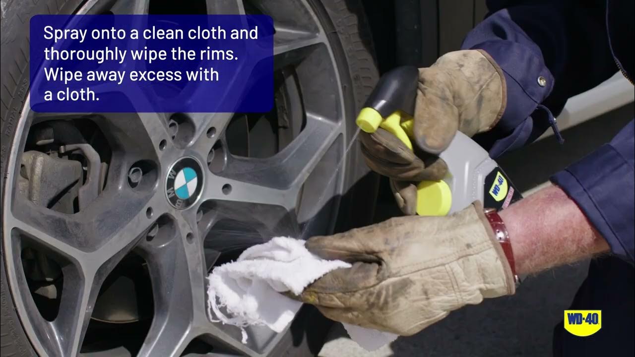 How To Remove Brake Dust From Car Rims WD40 Specialist® Cleaner