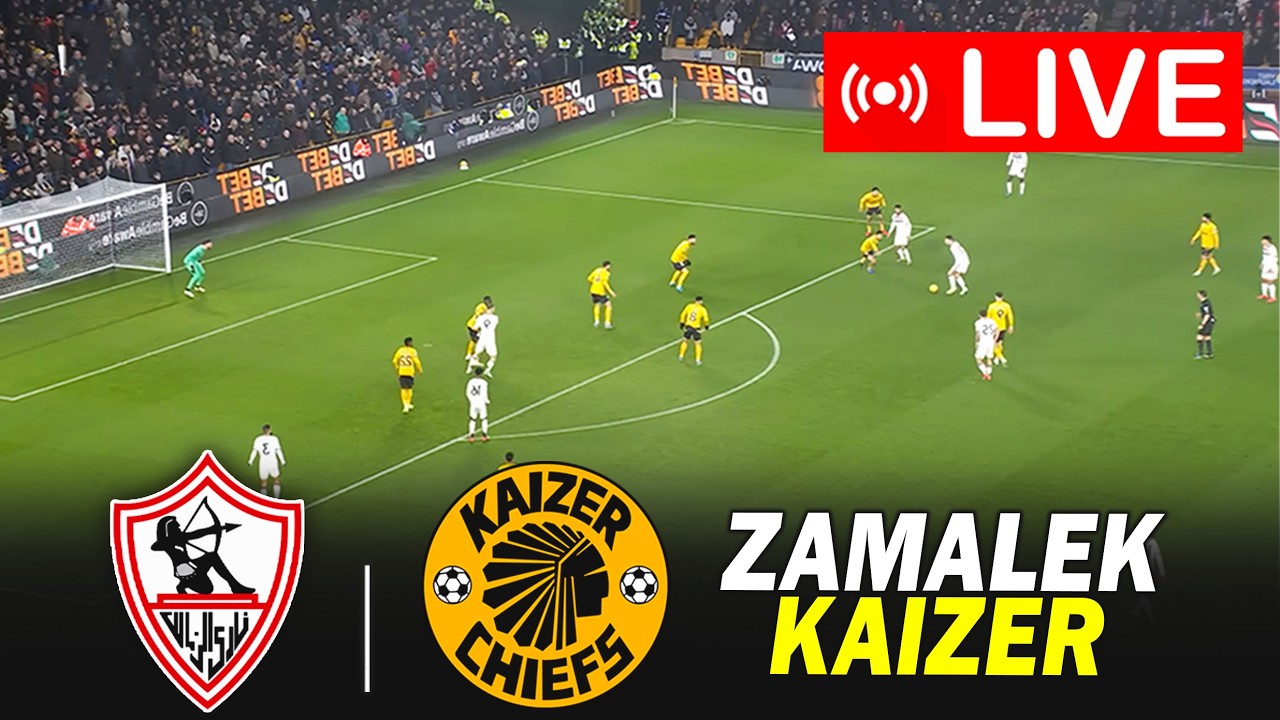 LIVE: Zamalek vs Kaizer Chiefs | CAF Champions League 2026 | Live Match Today | eFootball Gameplay
