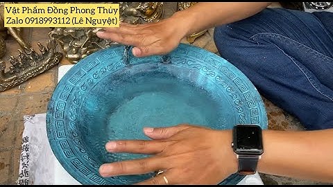 Chậu rồng phun nước độc lạ -0918993112 #đồxưa #đồđồng #vậtphẩmđồng