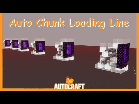 Minecraft 1.17.1 Auto Chunk Loading Line (Load Anything After Server ...