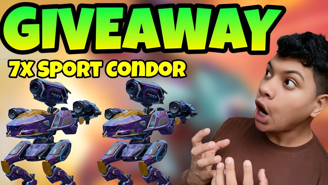 Giveaway 7x Sport Condor - War Robots