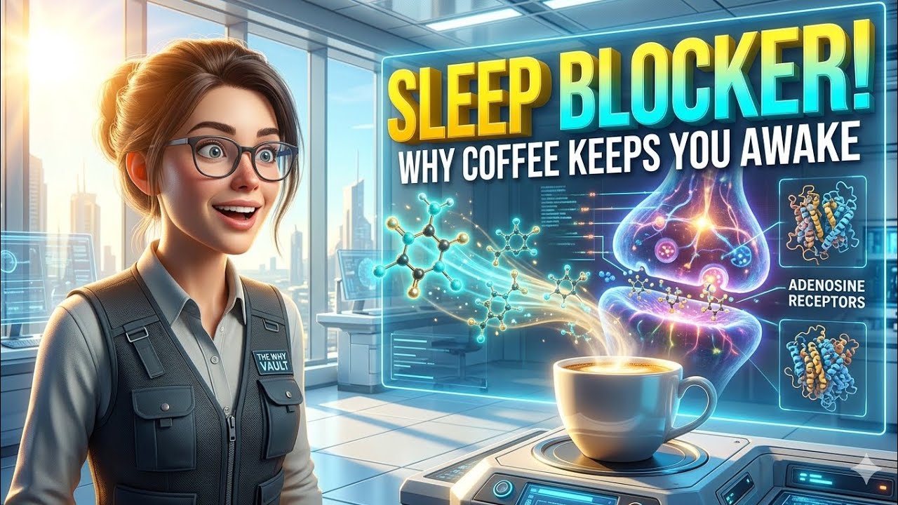 Why Coffee Keeps You Awake (Science Explained)