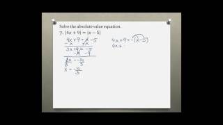 Intermediate Algebra Your Turn A.1 #7