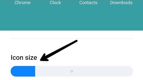 Poco c50 icon size changed | how to change icon size on poco phone