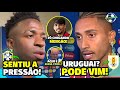 PREOCUPANTE! VINI JR SENTE A PRESSÃO DO NEYMAR! RAPHINHA SEM MEDO DO URUGUAI! PAQUETÁ NO FLAMENGO