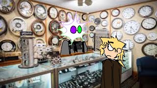 the dealer attempts to sell clocks to mercer #depthspelunking