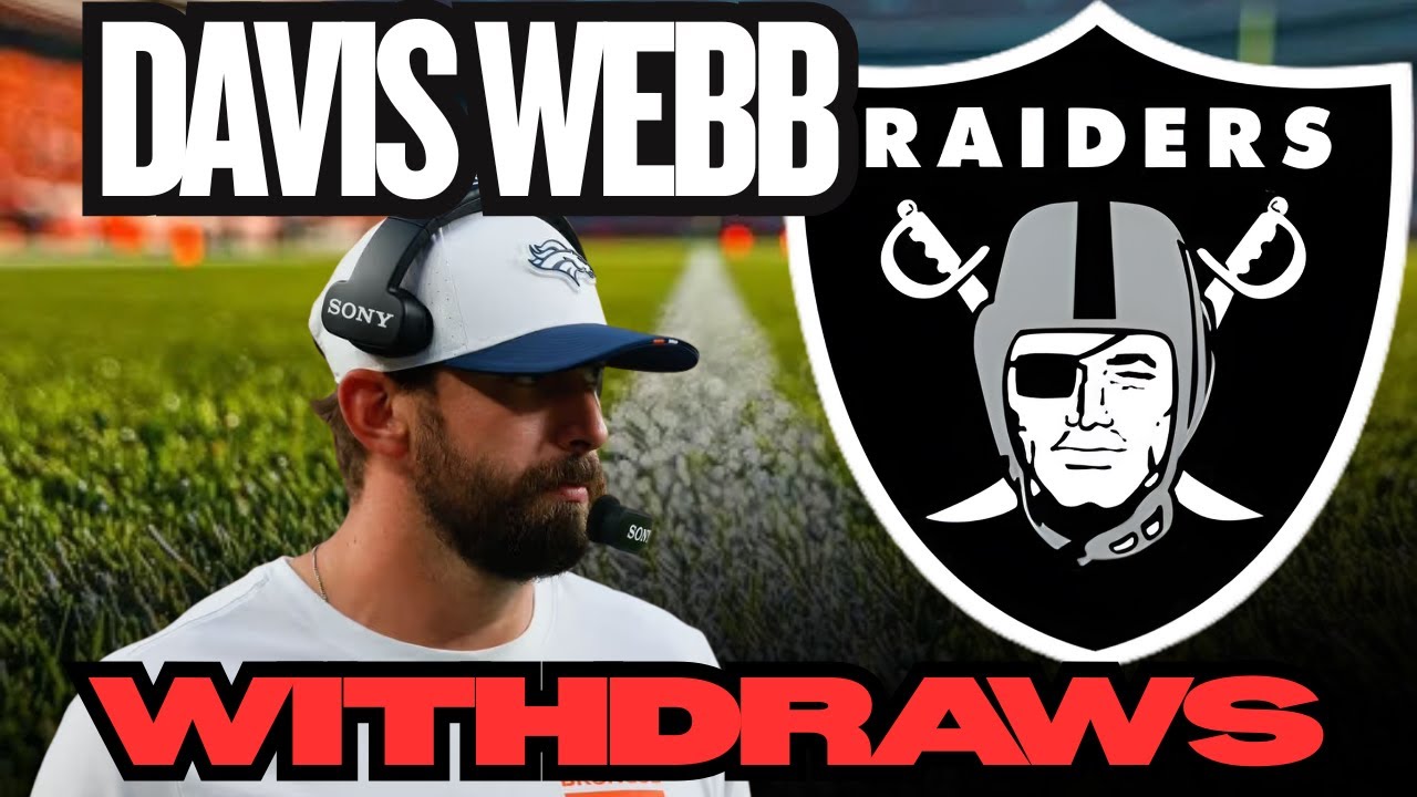 ГЛАВНОЕ: Дэвис Уэбб все-таки не будет тренировать «Рейдерс».