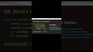 Famous 7. JavaScript : What is the output of following code ? || Adisma Web Wealth