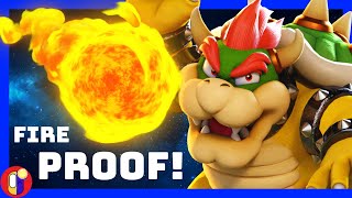 Bowser is FIRE PROOF! #Shorts | Brothers Theory Productions