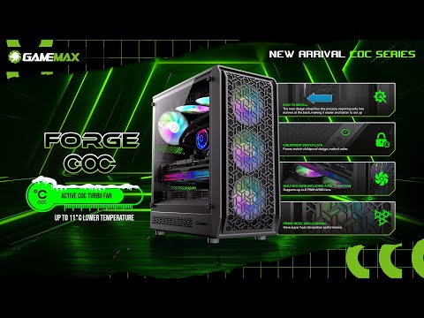 Відео: Корпус Gamemax Forge COC