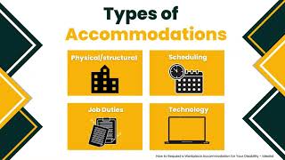 Requesting Accommodations In The Workplace