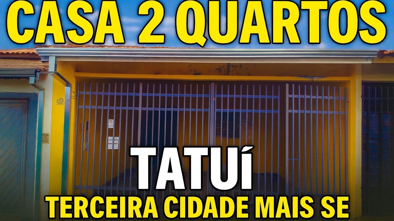 CASA.TATUI A VENDA 220.000 