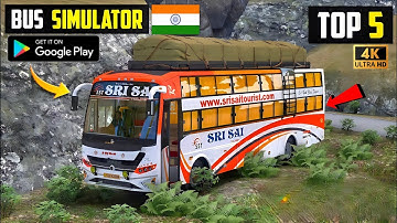 Top 5 bus simulator games for android | Best bus simulator games for android @bendesk