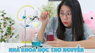 Chị Thơ Làm Thí Nghiệm Khoa Học Cực Kì Chuyên Nghiệp