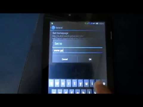 Cara Set Homepage Internet Browser di Perangkat Android / Smartphone