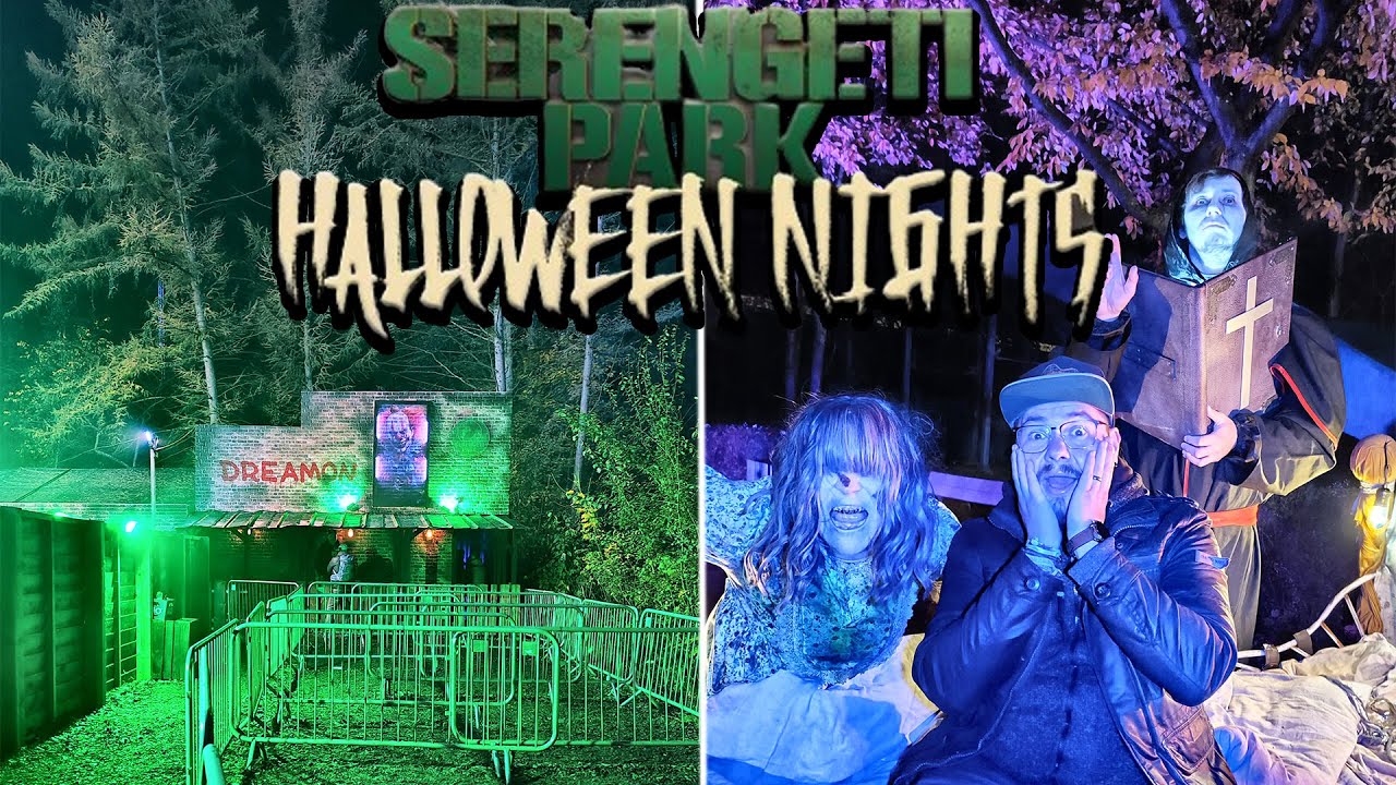 HALLOWEEN NIGHTS SERENGETI PARK 2024 Vlog - inkl. BACKSTAGE TOUR in Maze | Serengeti Park Hodenhagen