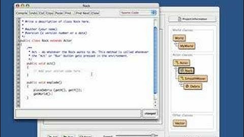 Creating explosions (Part 3 of 5) (Greenfoot programming)
