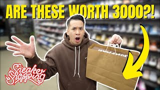 ARE THESE WORTH $3000 ??? TRAVIS SCOTT JUMPMAN JACK WILL PRICE GO DOWN 📉📉 SNEAKER SHOPPING IN CALI