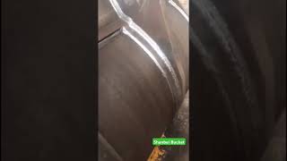 Nice weld seam, bucket weldment. #attachment #welding #weldment#goodjob #costsaving