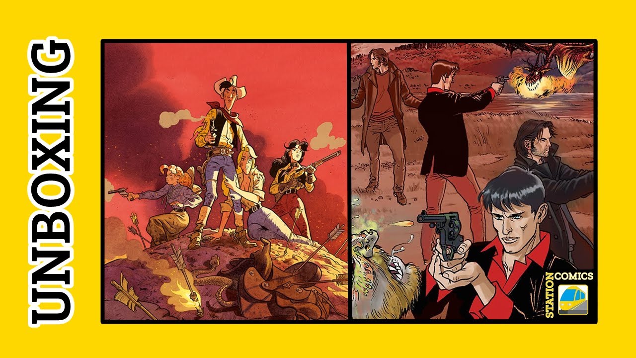 Dylan Dog & Dampyr e Procura-se Lucky Luke | BD | Station Comics #65