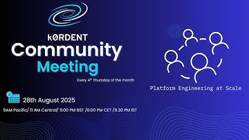 k0rdent Project Monthly Community Meeting | August 2025 | Platform Engineering