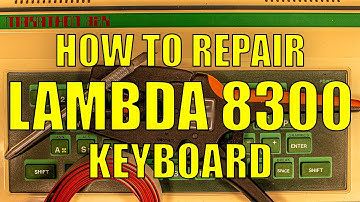 Lambda 8300 Keyboard Repair