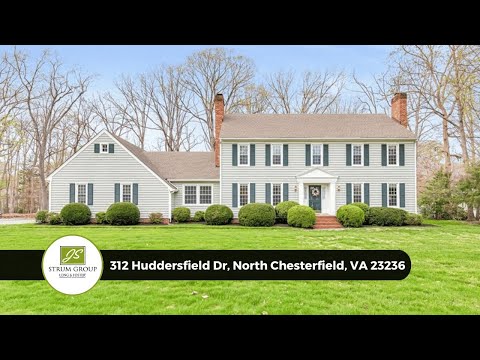312 Huddersfield Dr, North Chesterfield, VA home video tour