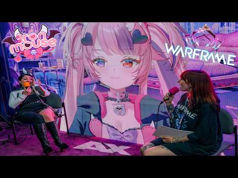 Ironmouse Warframe Meet Up with Rebecca & Megan | Anime Expo