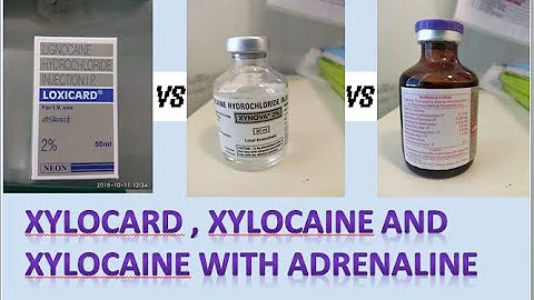 Pourquoi utiliser xylocaine adrénaline ?